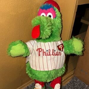 MLB Baseball Philadelphia Phillies Philly Phanatic Mascot Plush Plushie Vintage.
